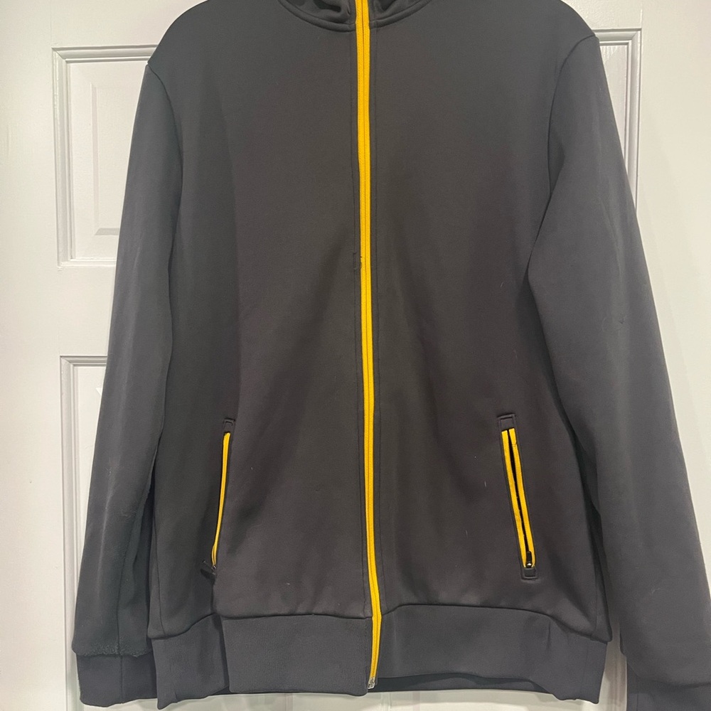 Tek Gear Gray and Yellow Jacket